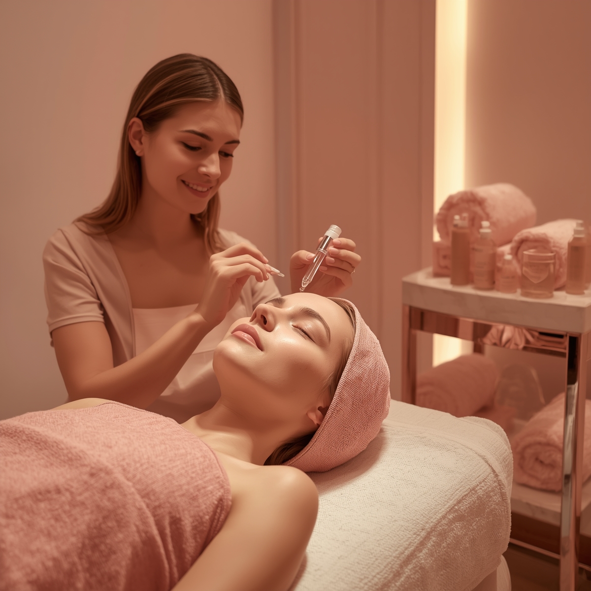 Lucid_Origin_Warm_intimate_scene_in_a_luxury_pinktoned_spa_wit_1